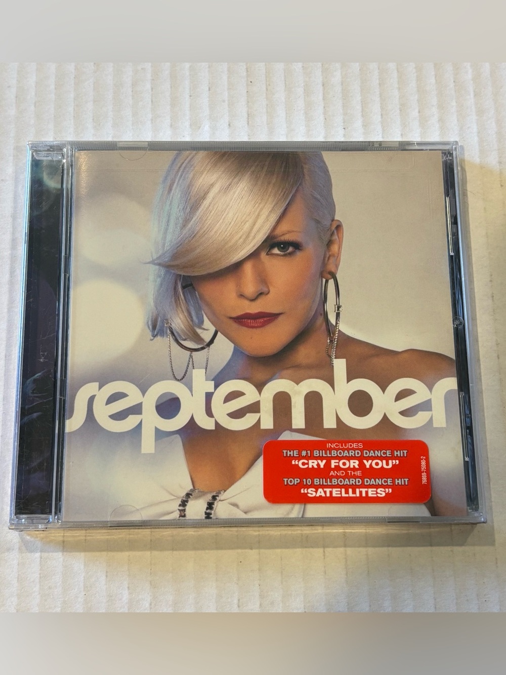 September Self Titled CD Rare Cry For You Satellites Dance NEW SEALED
